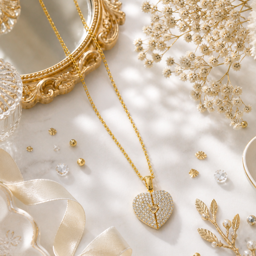 Collier coeur 1