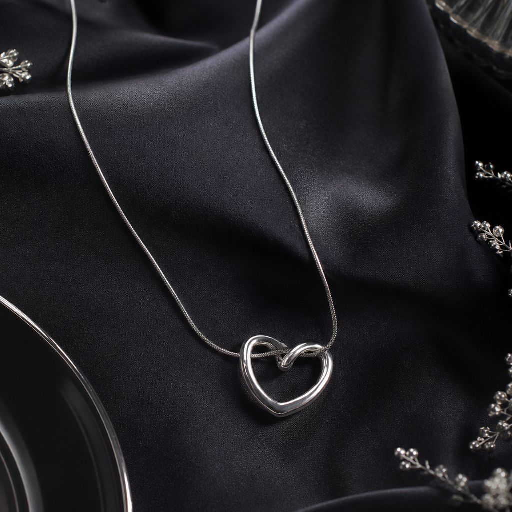 collier coeur 