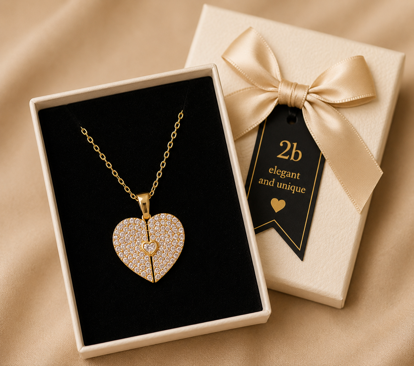 Collier coeur 2