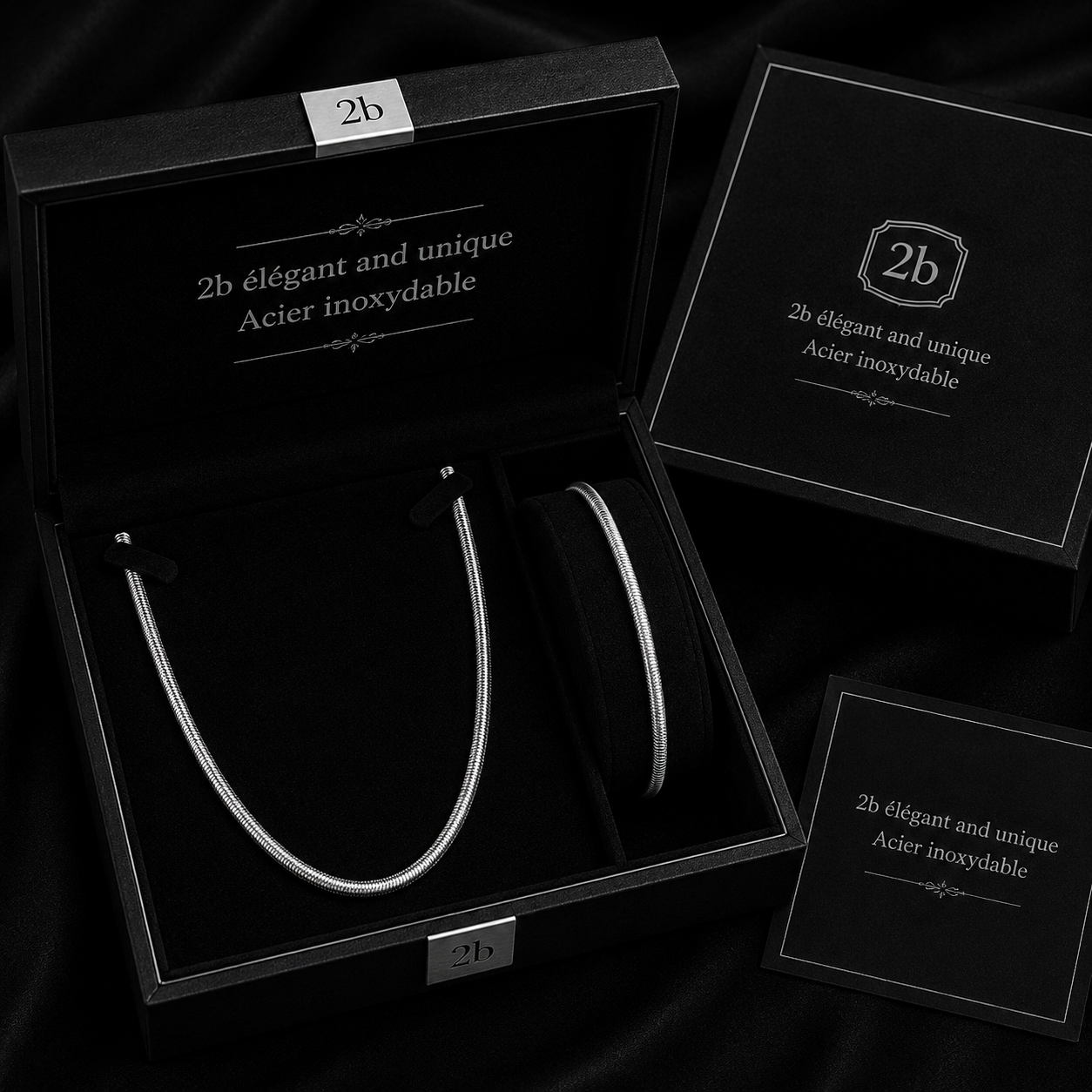 Collier et bracelet rond 1 3