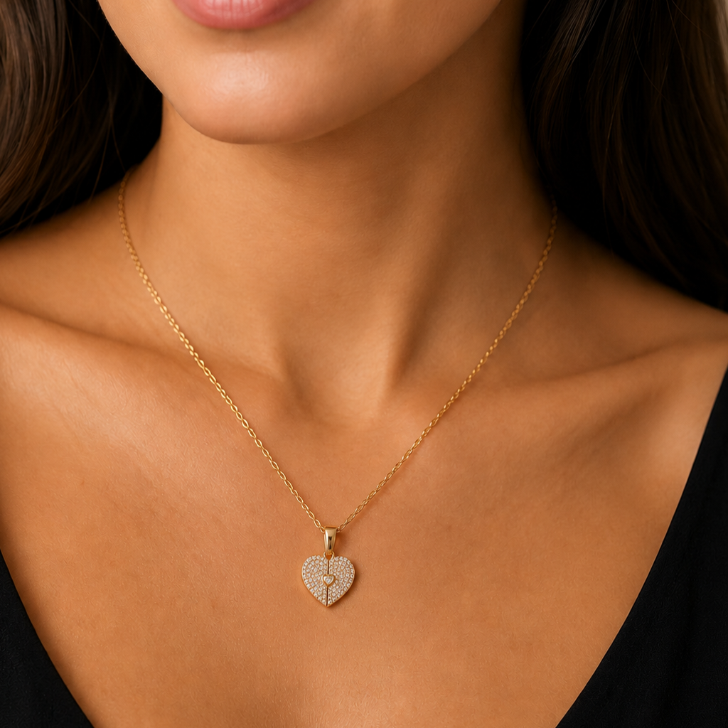 Collier coeur 3