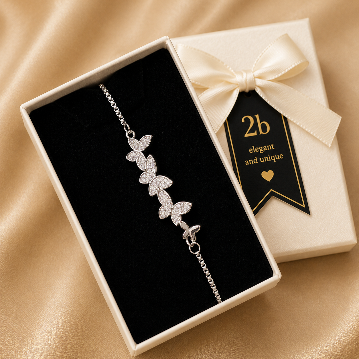 bracelet papillon 3