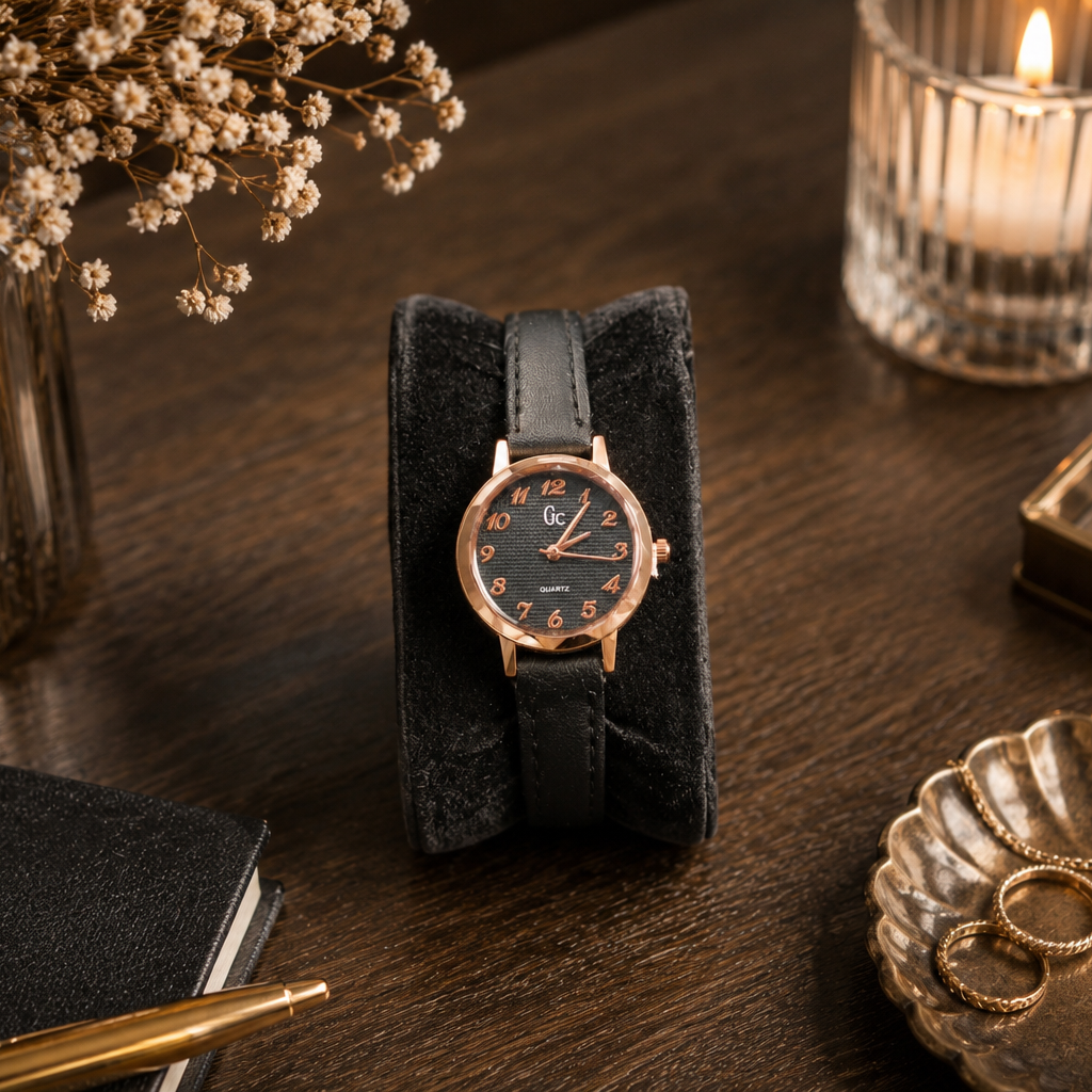 Montre f