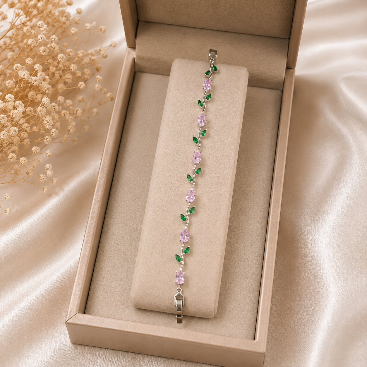 Bracelet tulipes 1
